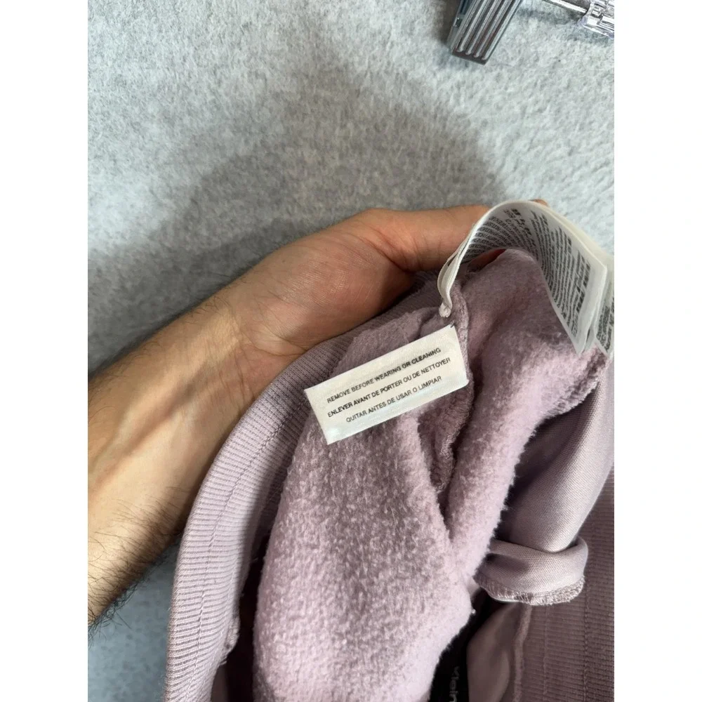 Calvin Klein Jogger Pants Womens XS Mauve Pink CK Logo Sweatpants Comfy Casual